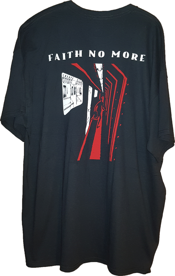 Official Faith No More 'King For A Day' Band T-Shirt - Men's Black Unisex Tee