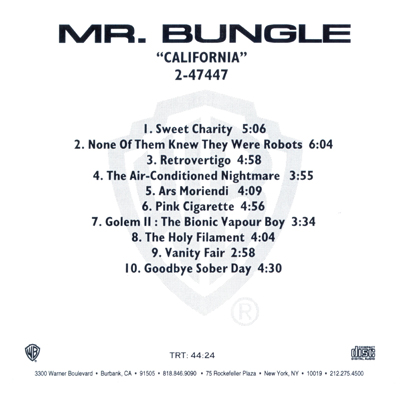 Mr Bungle - Posts Facebook
