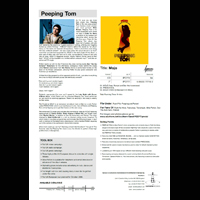 Peeping Tom release template